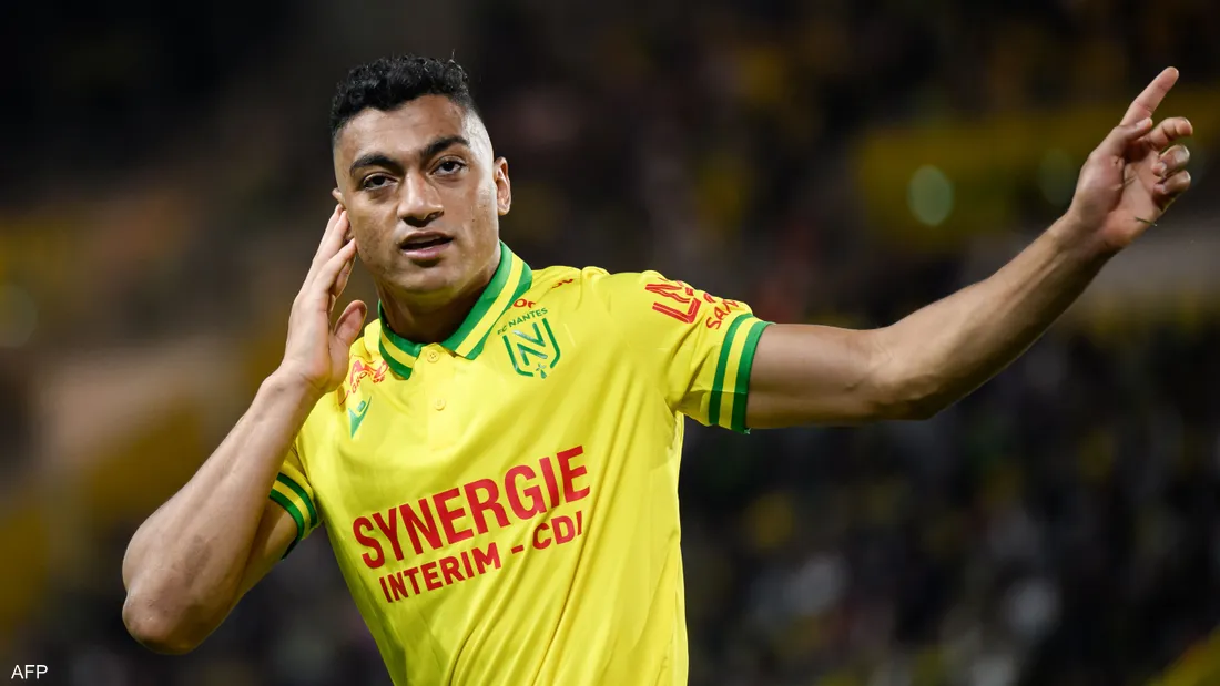 مصطفى محمد لاعب نانت الفرنسي