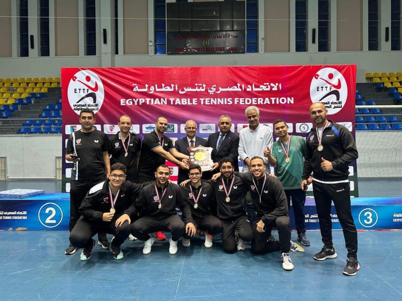 فريق بتروجت لتنس الطاولة رجال لقب بطولة الدوري