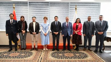 Photo of أشرف صبحي يبحث مع وفد معمل لندن مستجدات اعتماد المعمل المصري للمنشطات