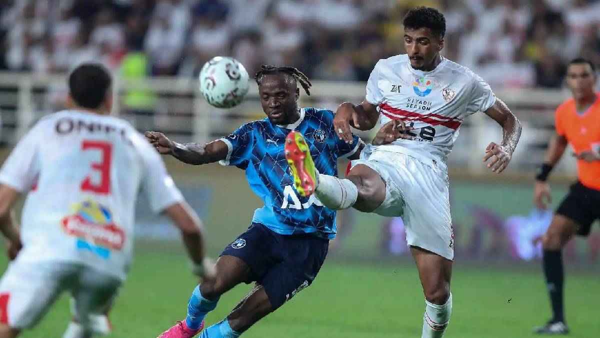 مباراة الزمالك وبيراميدز