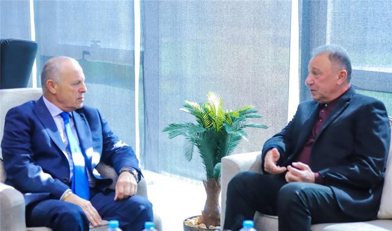 محمود الخطيب وهاني أبو ريدة