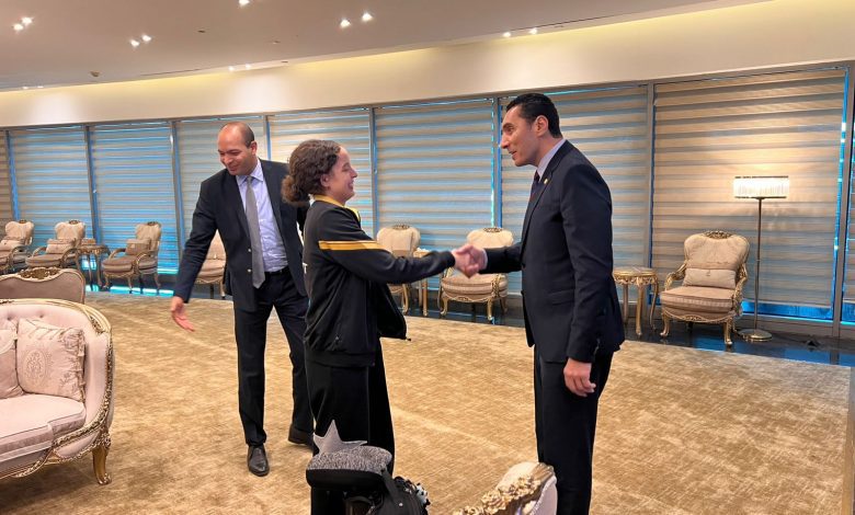 Photo of وزير الرياضة يستقبل هنا جودة بعد إنجازها التاريخي والتأهل لربع نهائي كأس العالم لتنس الطاولة